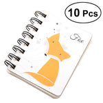 Mini Cartoon Animal Notebook Diary Book Portable Notepad Pocket Travel Journal Notebook