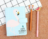 Cute Flamingo Hardcover Notebook Diary Pocket Notepad Promotional Gift Stationery Bullet Journal